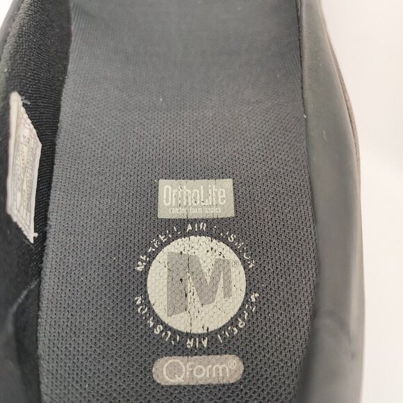 Merrell Woman's Plaza Ballet Black Leather Slip On Ortholite Shoes Size 8.5 - Picture 8 of 9